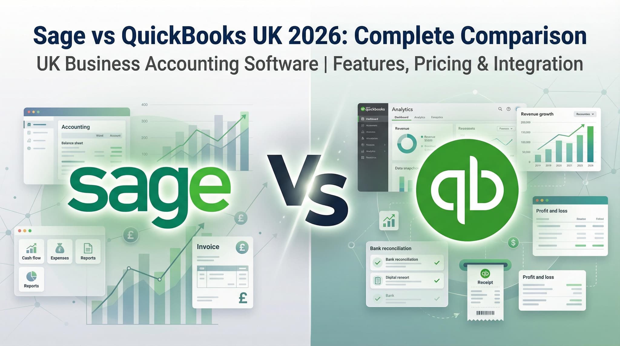 Sage vs QuickBooks UK 2026: Complete Side-by-Side Comparison 2026